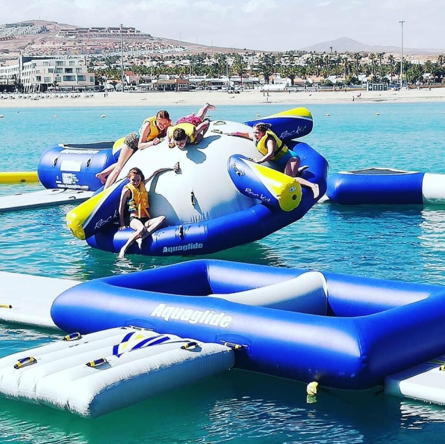 Parque hinchable Fuerteventura