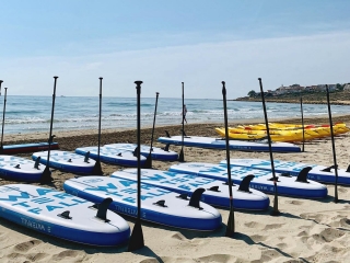 Renta de equipo de SUP en playa de San Juan, 4h