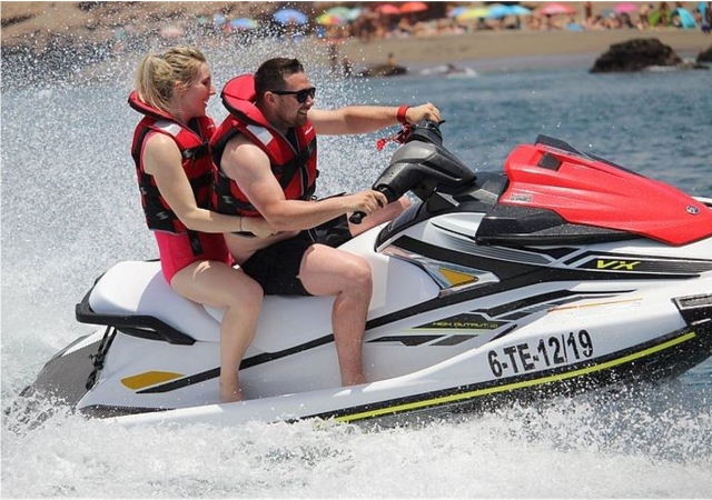 Ruta en jet ski biplaza a Cerro Pelada, 2h