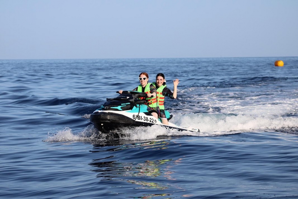 Paseo en jet ski biplaza