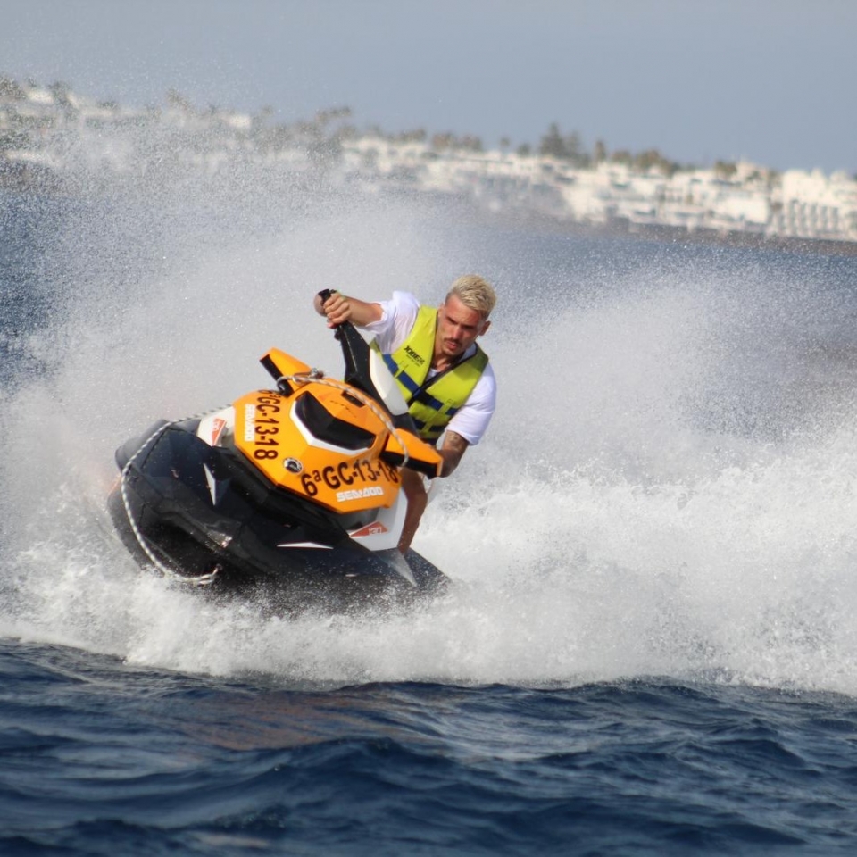 Velocidad en jetski
