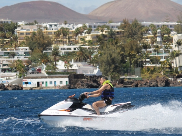 Paseo en Jetski por el sur de Lanzarole