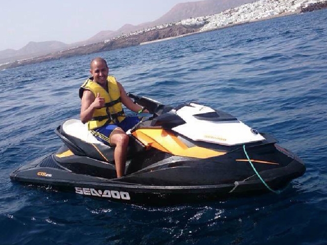 Paseo en jetski por Playa Blanca