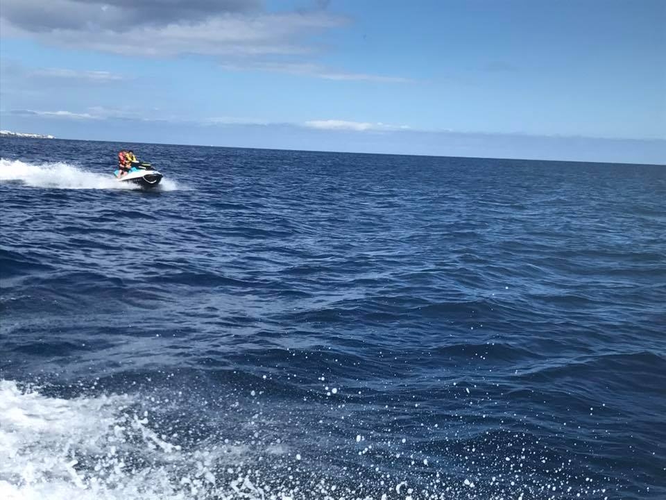 Ruta en jet ski por Lanzarole