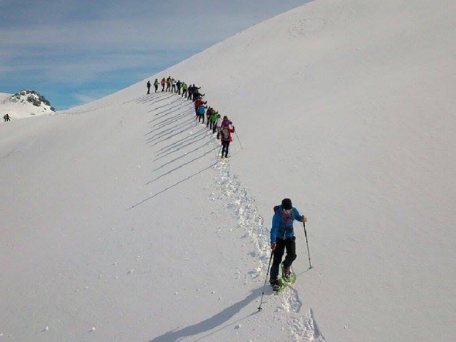 Ruta en raquetas de nieve por León 