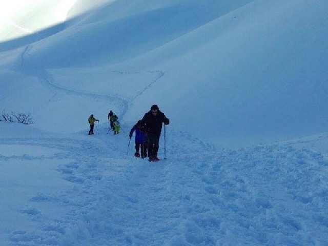 Ruta por la nieve en León 