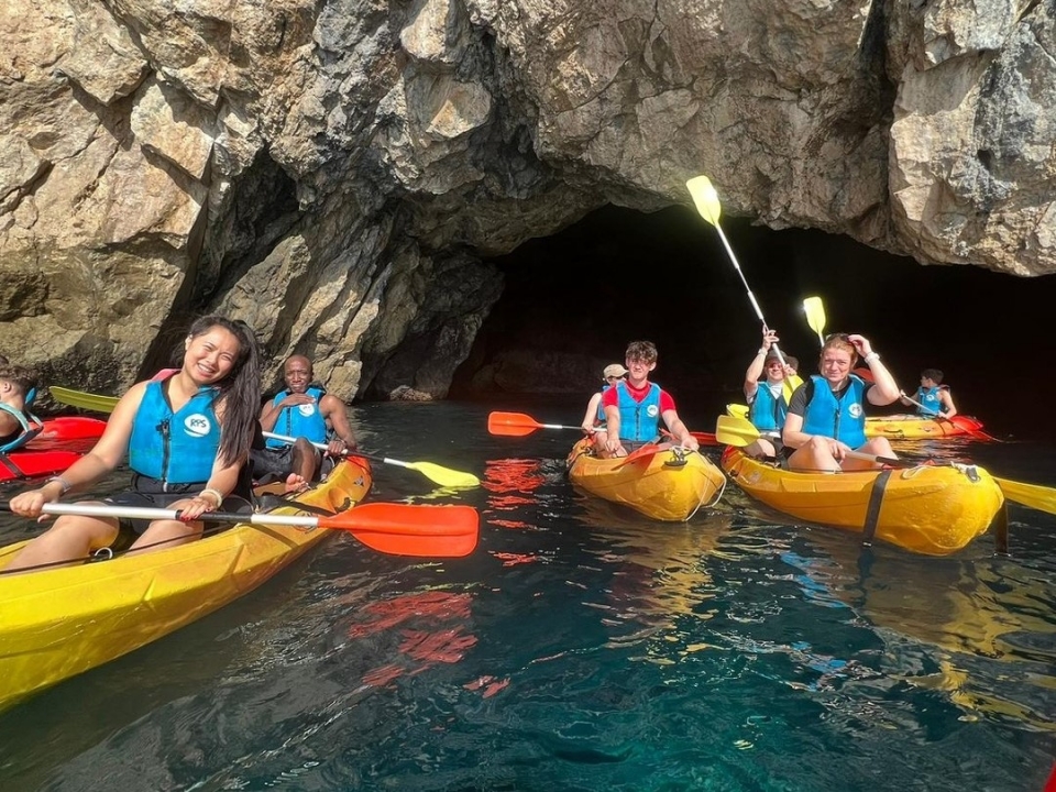 Experiencia en kayak en Maro