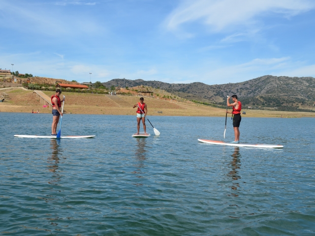 Renta tabla de paddle board Embalse de Alange 2h