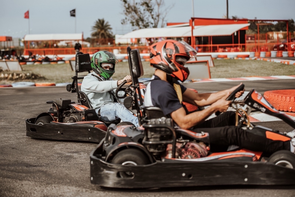 Competición de karting