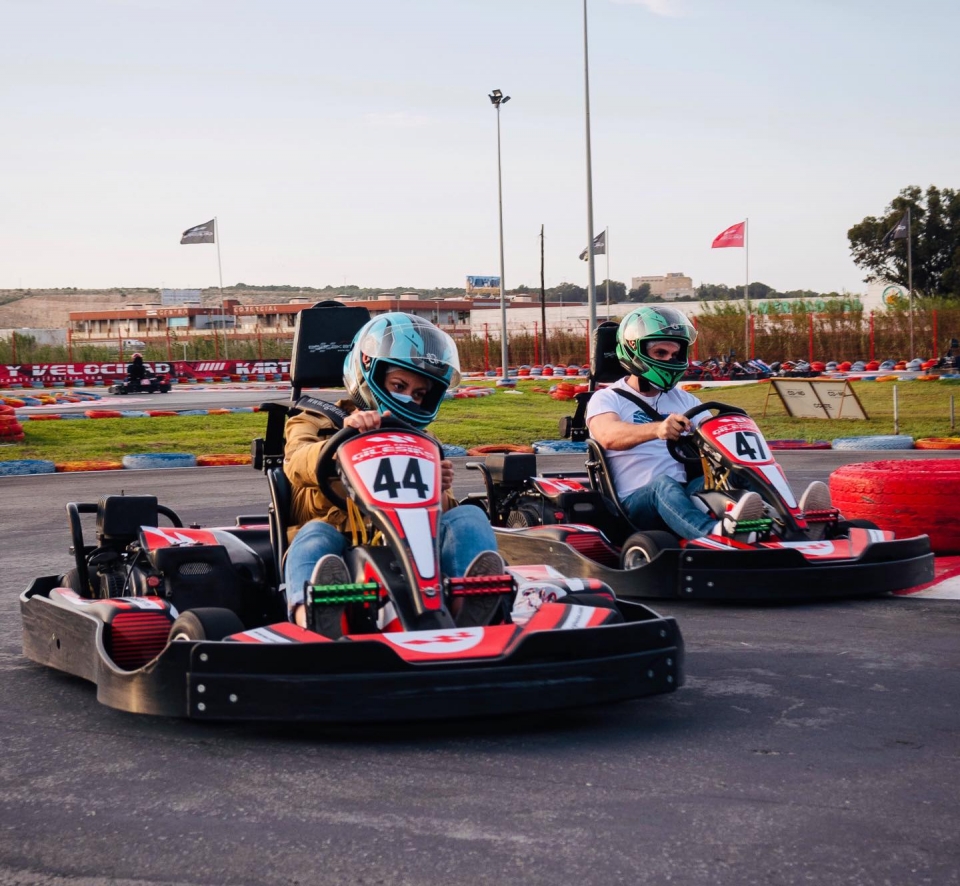 Carrera de karts en Alicanle