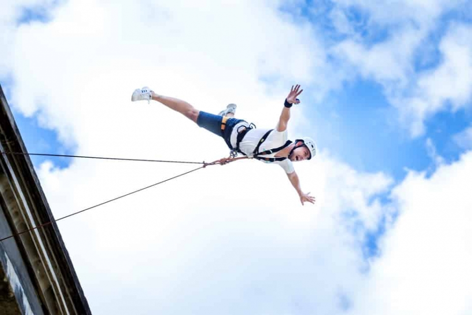 Bungee en Murillo de Gállego