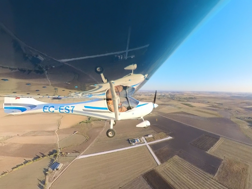 Sobrevolando la provincia de Cádiz en avioneta