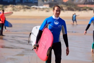Bono 4 clases de surf en Playa de Berria 2 horas