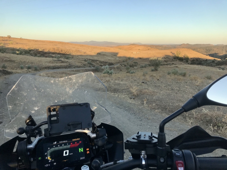 Excursión con moto