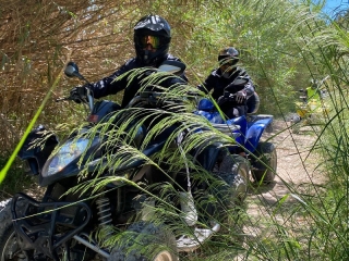 Ruta en cuatrimoto biplaza a Altea desde Benidorm 1h