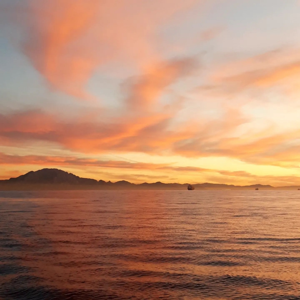 Atardecer en la Bahía