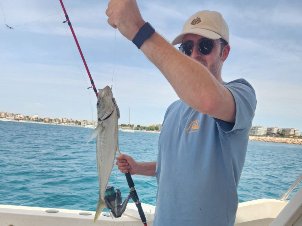 Increible dia pescando por Torrevieja