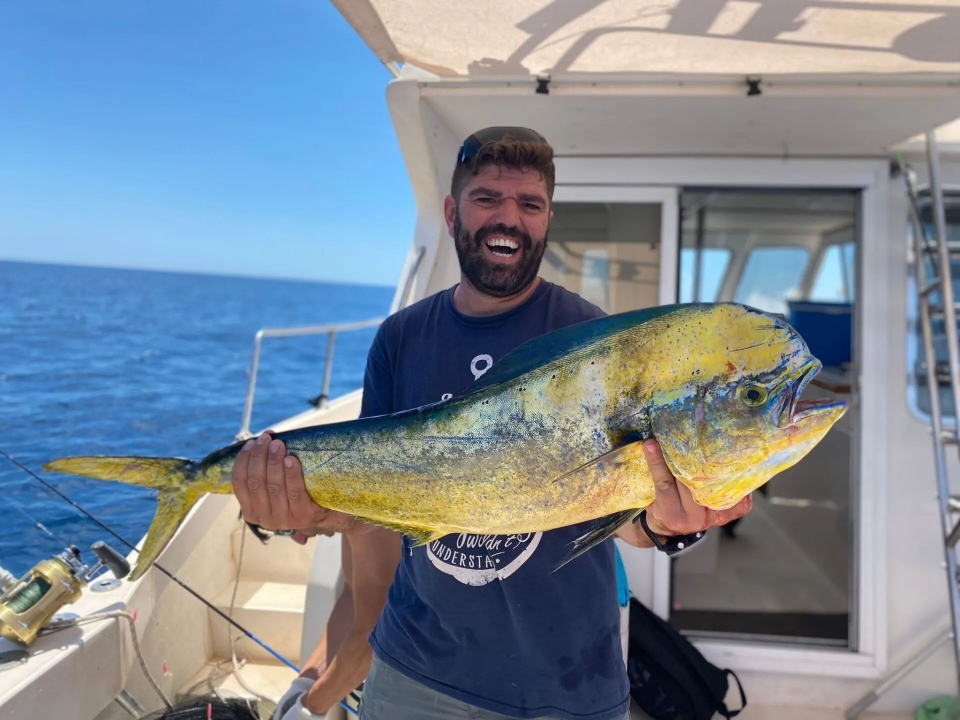 Gran captura durante la jornada de pesca