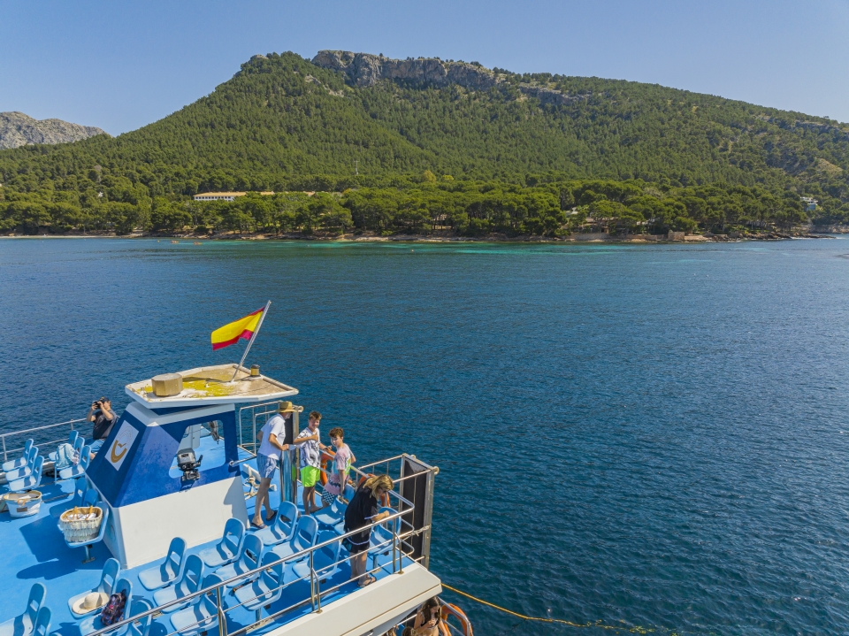 Paseo en barco en Mallorca