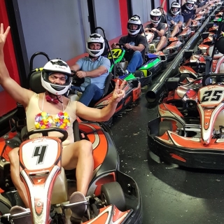 Tanda de karting indoor en Melenara 10 mins adulto