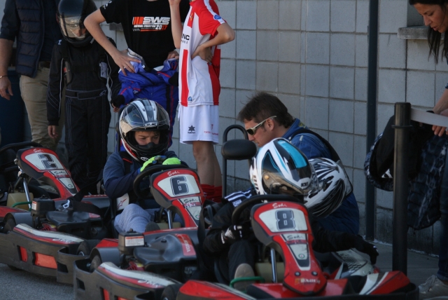 Pilotos en boxes