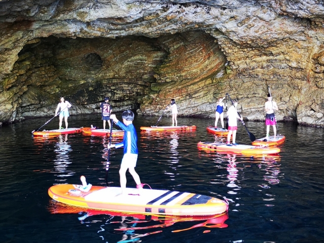 Ruta paddle board + snorkel, Cala Codolar 3h, niños