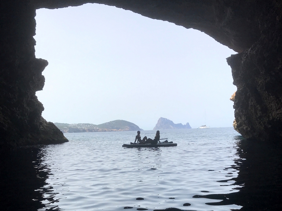Paddle board en Cala Codolar