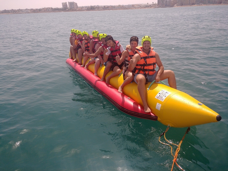 Experiencia de banana boat en Torrevieja Experiencia de banana boat en Torrevieja