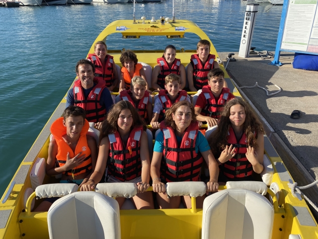Jet Boat antes de salir