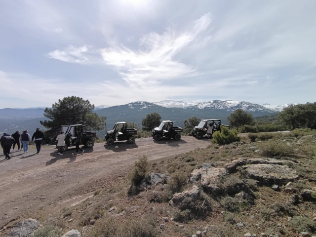 Recorriendo los caminos granadinos en buggy