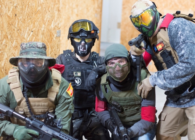Airsoft con amigos