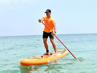 Renta materiales de paddle board Les Marines, 8h