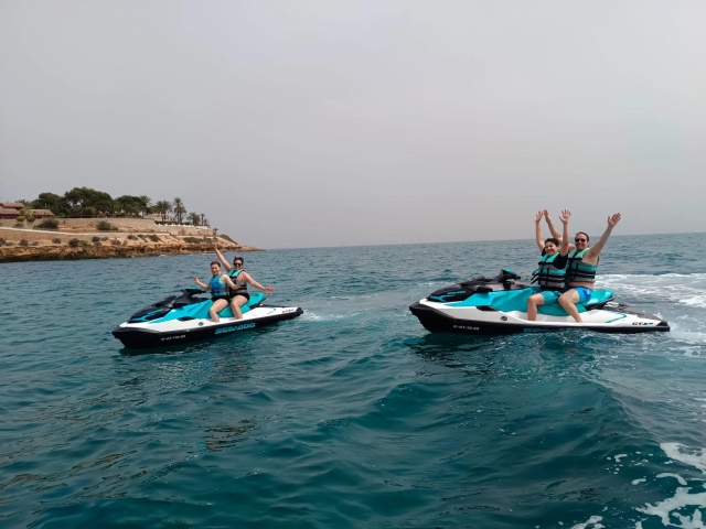 Ruta en jet ski