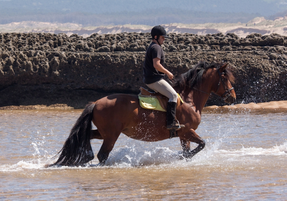 Cabalga por las playas de Liencres Cabalga por las playas de Liencres