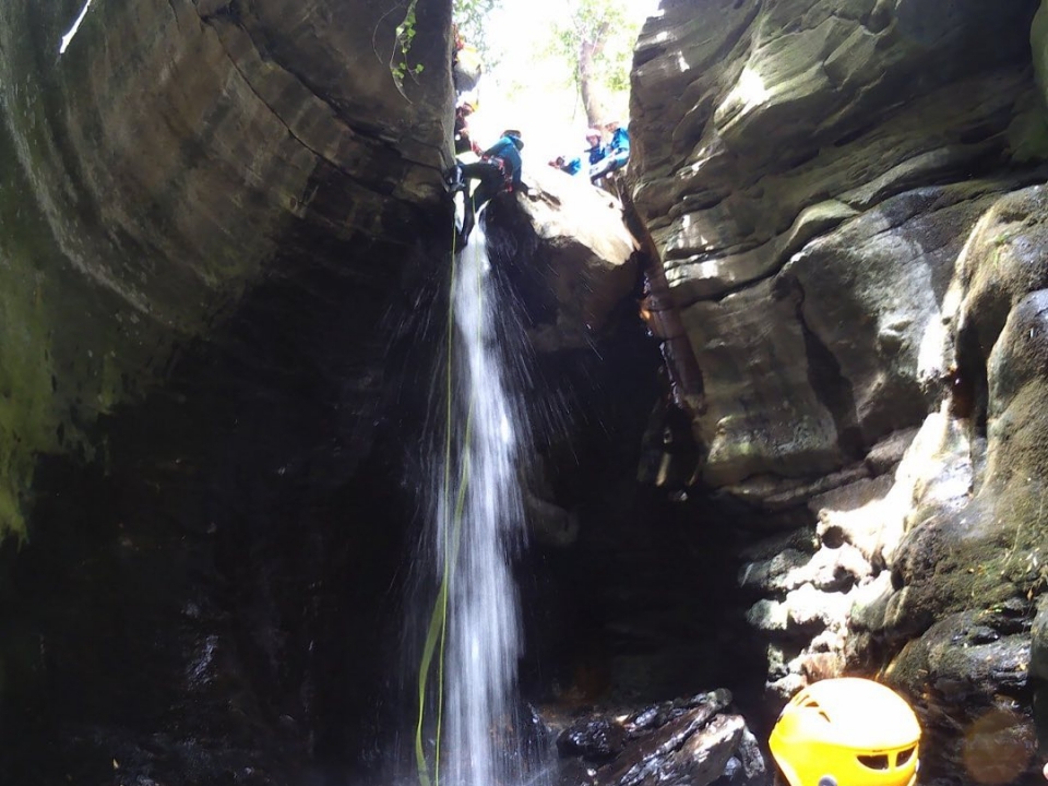 Descendiendo el Arroyo del Palancón