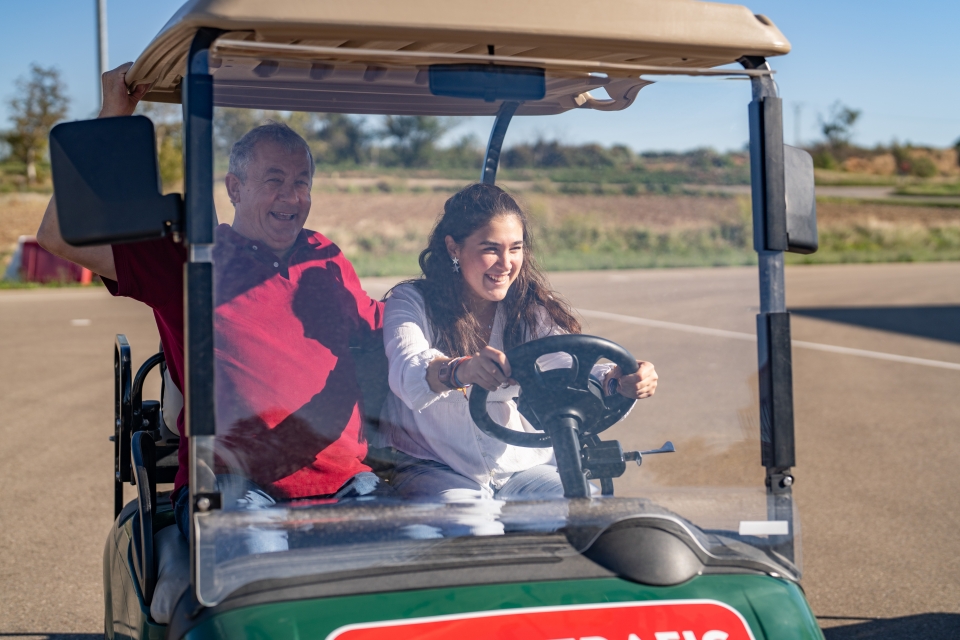 Manejando el buggy
