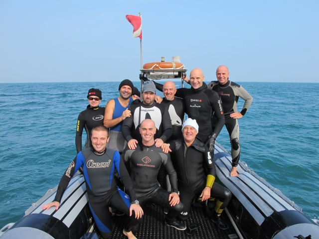  Listos para la inmersión 