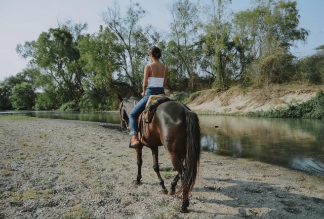 a caballo en Umbría