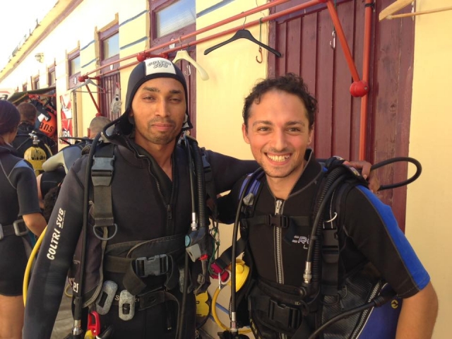  Alumnos del curso de buceo 