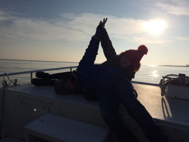  duranle los pbaños en barco 