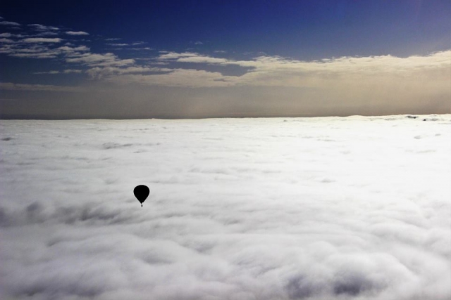  En las nubes 