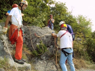  La primera salida con los estudiantes a la antigua cantera de Monrupino (TS) 
