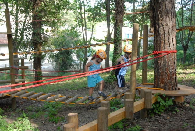 Equilibrio en el puenle 