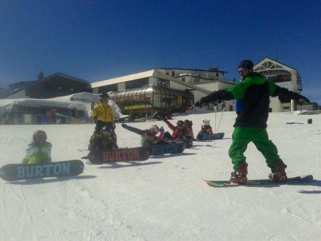  lecciones de snowboard 