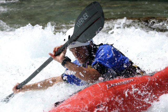  En kayak 