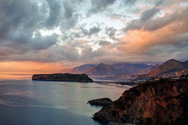  Praia A Mare al atardecer 
