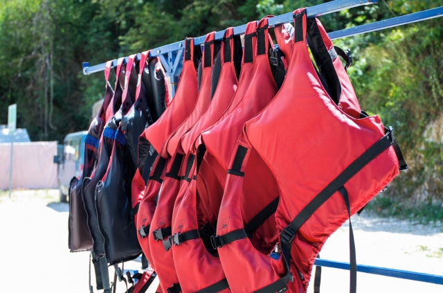  Chalecos salvavidas para el rafting 