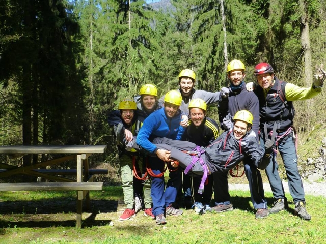  Listos para el parque de aventuras 