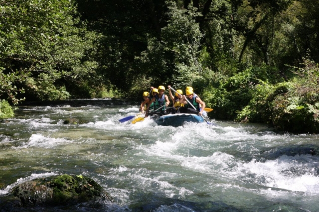  entre las cascadas de Umbría 