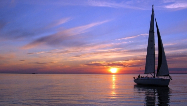  un atardecer único